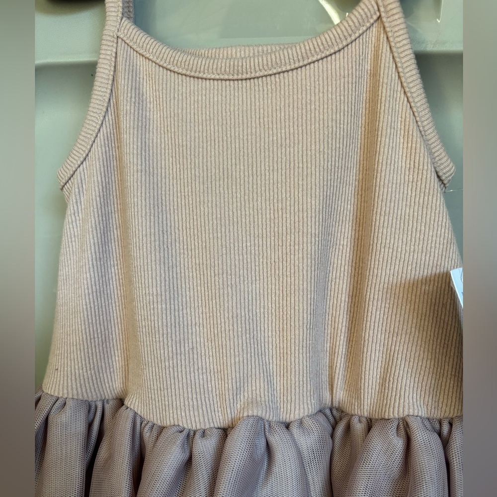 Old Navy light cool brown tutu dress - Picture 2 of 3
